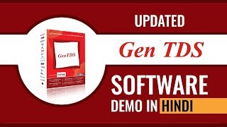 GEN TDS Software Demo in Hindi | Best TDS Return Filing Software screenshot 4