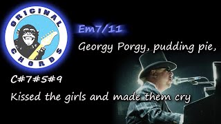 Video thumbnail of "Toto - Georgy Porgy - Chords & Lyrics"