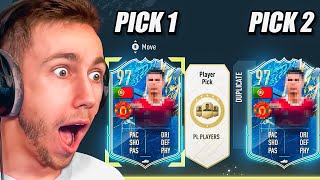 BACK TO BACK PREMIER LEAGUE TOTS PLAYER PICKS! (FIFA 22 TOTS PACK OPENING)