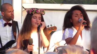 Angelina Jordan - I'll Be There - introducing the musicians - Larkollen - 19.07.2017