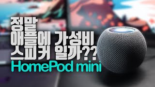 애플 가성비 스피커?? 홈팟 미니 리뷰 [HomePod mini]