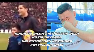 Ronaldo bilan fint qilgan bola