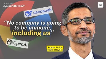 Google CEO Sundar Pichai on AI bubble burst