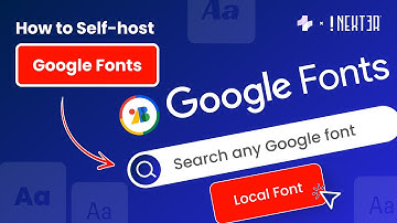 How to Self-Host Google Fonts Locally in WordPress for FREE | Nexter Theme