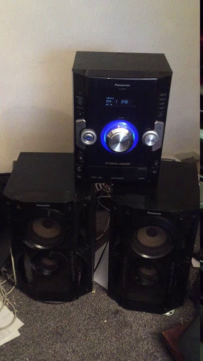 Panasonic SA-AKX50 HIFI Stereo System Speakers