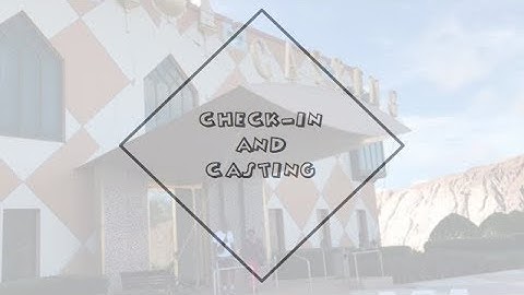 DCP Vlog #1 | Check-In and Casting