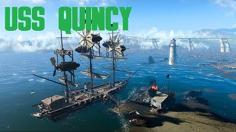 FALLOUT 4 MOD REVIEW USS Quincy - Minutemen Player Home