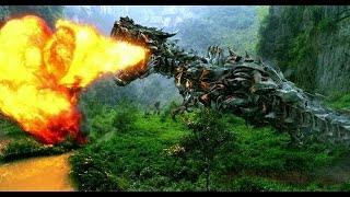 Transformers 4 - All Dinobot Scenes IMAX HD Resimi