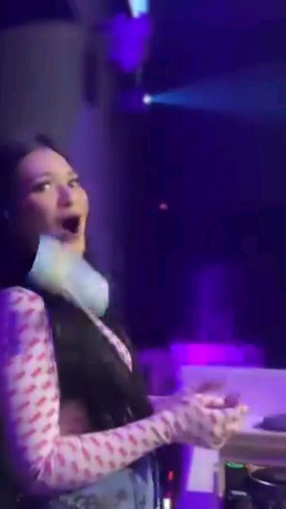 detik detik nathalie holscher di hujani saweran #performance #dj #nathalieholscher