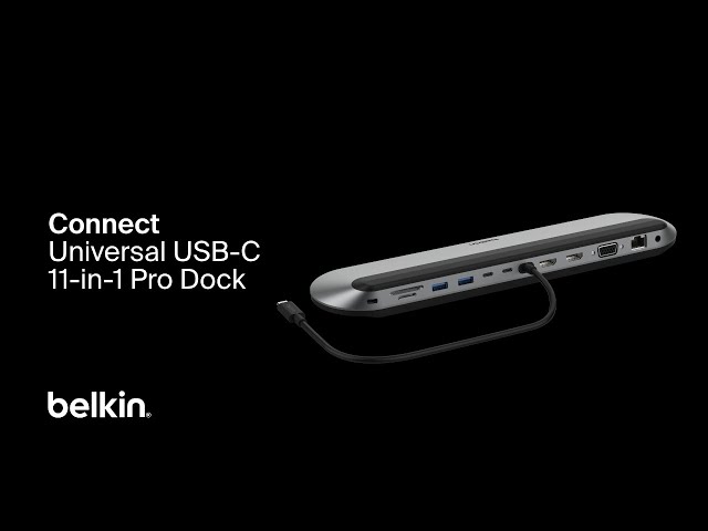 Belkin Connect Universal USB-C 11-in-1 Pro Dock