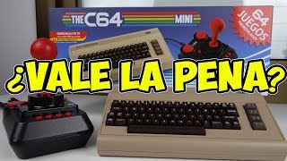 🕹️ ¿Merece la pena el c64 mini ? Análisis y unboxing de Commodore 64 mini  español