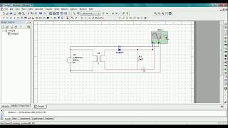 Half wave rectifier circuit simulation on Multisim simulation software screenshot 3