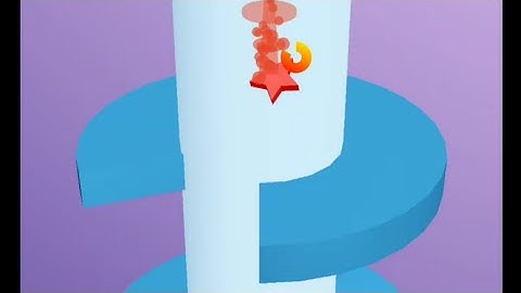 Mobile games , Helix jump, jumping ball game challenge