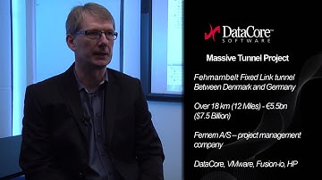 Software-defined storage in action at Femern