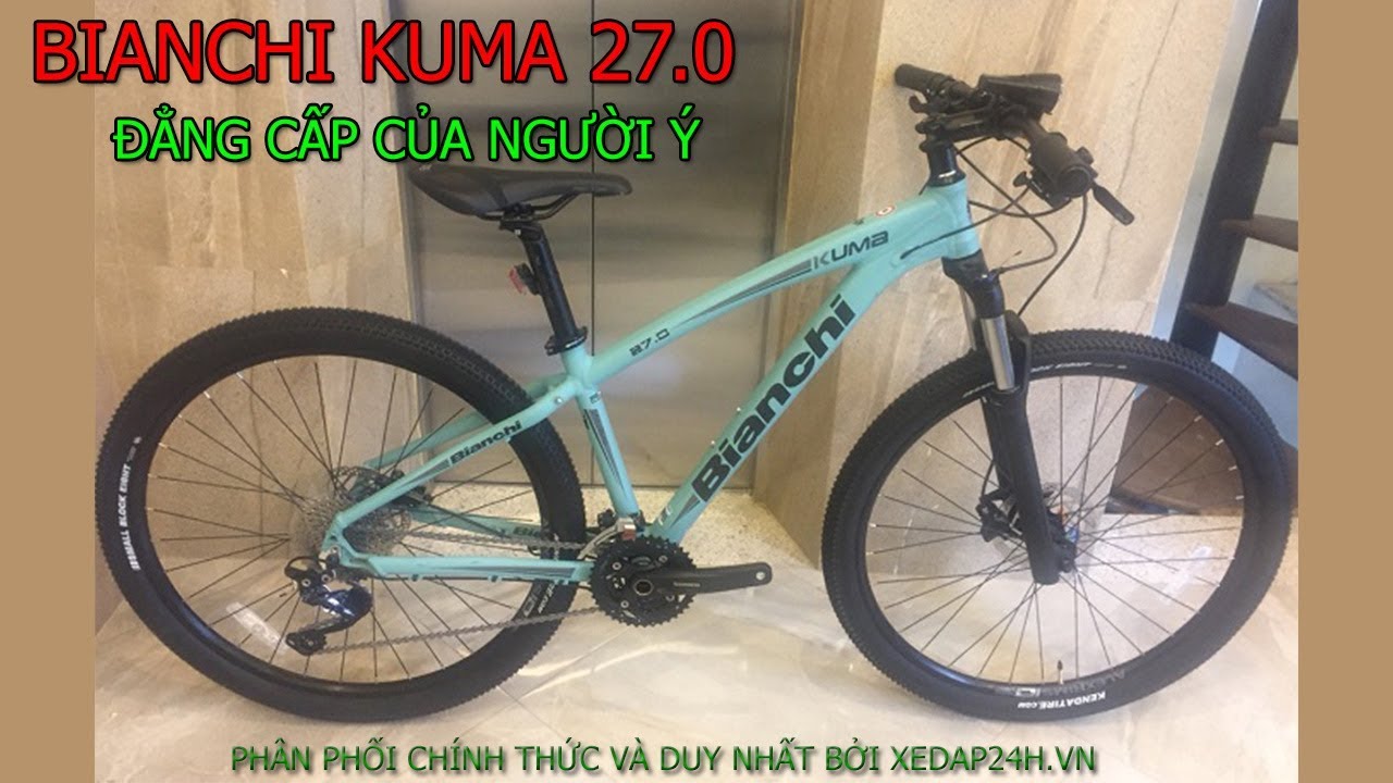 xe dap nhap khau chau au - bianchi kuma 27 0 - YouTube