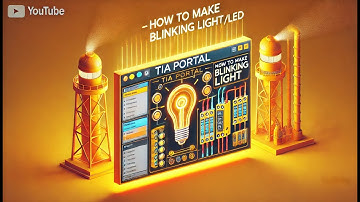 [ENG] TIA Portal - How to make blinking light (LED) - #tutorial