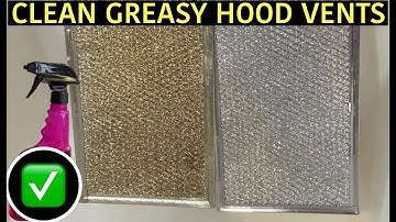 How To Clean Hood Filter Fast & Easy || No Elbow Grease Needed