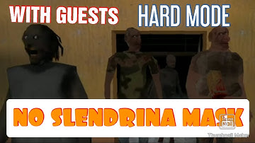 The Twins - v1.1 Hard Mode With Guests Without Slendrina Mask Could Define The Word "Insanity"!!! 😱