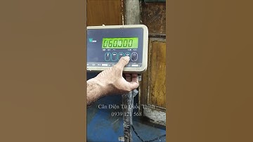 Cách hiệu chuẩn cân điện tử DIGI DI-162 #shorts, #candientu, #candientuquocthinh, #digi_di162