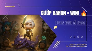 Full Game Lucian vs Yunara – Gánh Còng Lưng Veigar Đồng Đoàn, Riven Cướp Baron Lật Kèo! 🔥 | LMHT