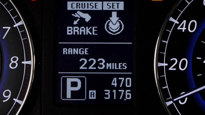 2017 Infiniti QX50 - Vehicle Information Display