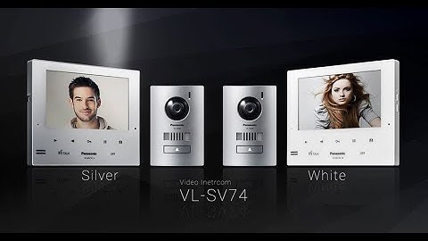 Panasonic VL-SV74VN - Chuông cửa màn hình cho gia đình chất lượng, giá rẻ | Vuhoangtelecom