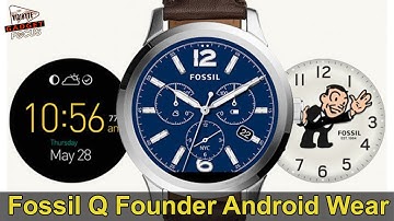 Fossil Q Founder is an Android Wear Watch With Classic Looks