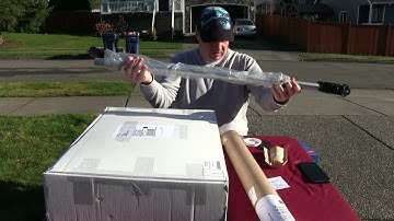 HG3 QRO 1.5 KW Watt Stepper Mag Loop Antenna Unboxing