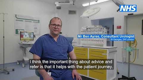 Specialist advice video