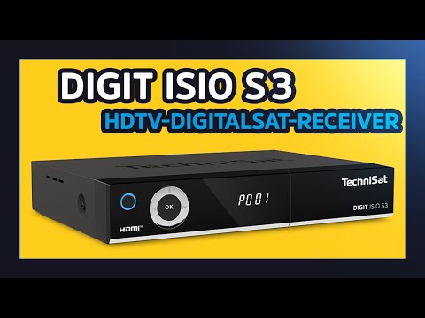 Short Review DIGIT ISIO S3 | HDTV-DigitalSat-Receiver mit TwinTuner | TechniSat