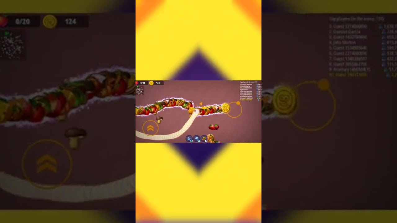 Worms Zone Gameplay video |ওয়ার্মস জোন গেমপ্লে ভিডিও |[TPGO Gaming Official]