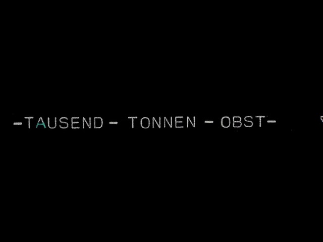 Tausend Tonnen Obst - Live in Salzwedel 1991 [Full Concert]