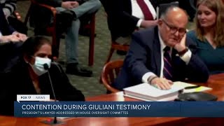 Giuliani pushes Michigan lawmakers to overturn election, questions witnesses during hearing