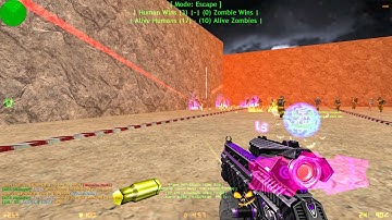 Counter-Strike: Zombie Escape Mod - ze_dust_escape_remake_dp on Lost Souls