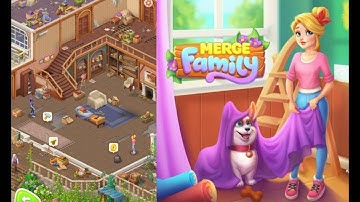 Merge Family🧁🍰 Level 8-9 Part 5🍫☕️