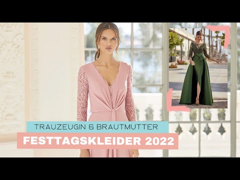 Bezaubernde ABENDKLEIDER & FESTTAGSKLEIDER I Trauzeugin & Brautmutter 2022
