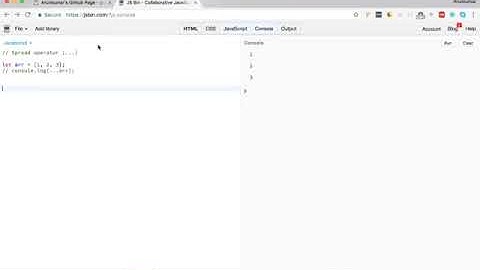 ES6 - Spread Operator (...)