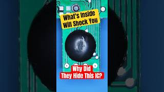 We Opened The Black Blob! (What's Inside Will Shock You) #solderingtips #ic #integratedcircuit