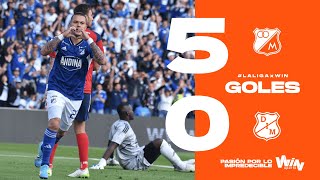 Millonarios vs. Medellín (goles) | Liga BetPlay Dimayor 2024- 1 | Fecha 1