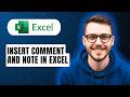 How To Insert Comment And Note In Excel [2026 Guide]