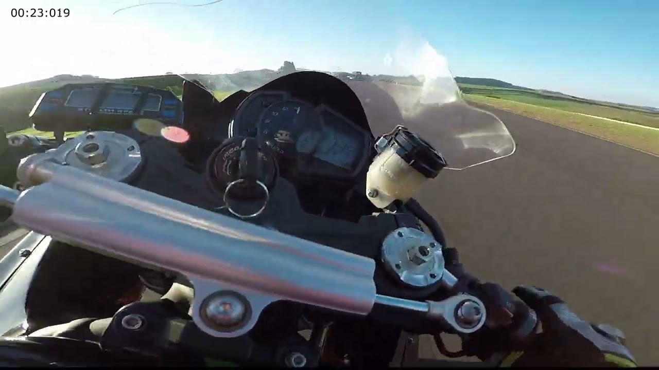 VOLTA RÁPIDA NO HARAS TUIUTI | ONBOARD KAWASAKI ZX6R 636