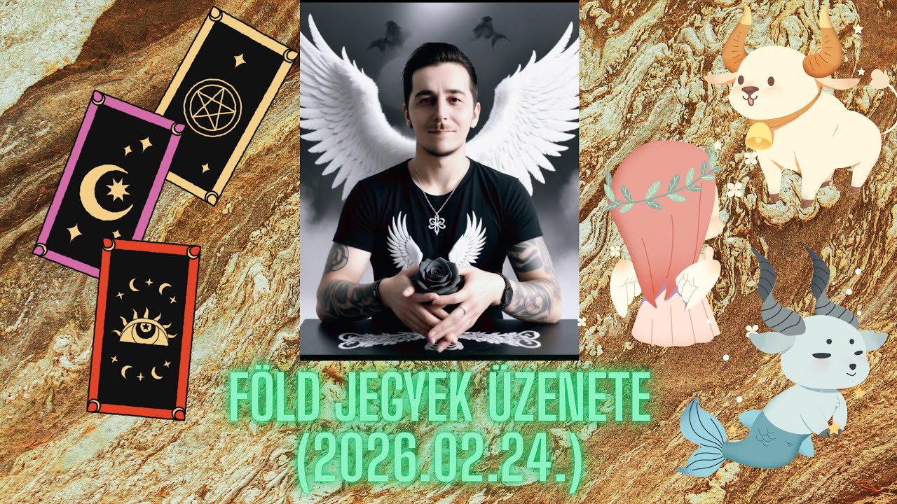 🪨Föld jegyek üzenete🪨Bika♉️Szűz♍️Bak♑️(2026.02.24.) #bika #szűz #bak #tarotreading