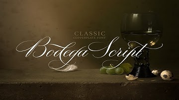 Bodega Script Elegant Wedding Font Font Free Download