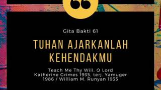 GP Bahtera Iman Memuji Tuhan | GB 61 - Tuhan Ajarkanlah Kehendakmu