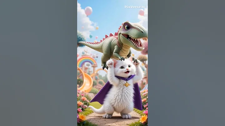 Kucing Lucu Angkat T-rex #kucinglucu #kucing #cat #kitten #cutecat #cutekitten #funny #kucinglucu