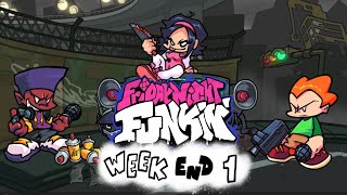 FNF Weekend 1 (FULL GAMEPLAY + CUTSCENES) - Friday Night Funkin'