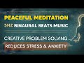 Mindful Meditation with 5Hz Theta Waves Binaural Beats | Calm Mind, Inner Focus &amp; Relaxation (432Hz)