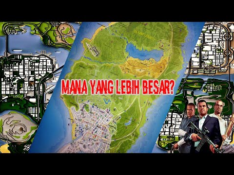 Video: Berapa besar peta GTA SA?