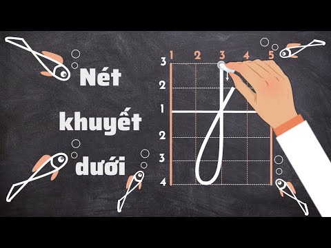 Video Tập viết lớp 1 - Nét khuyết dưới - youtube