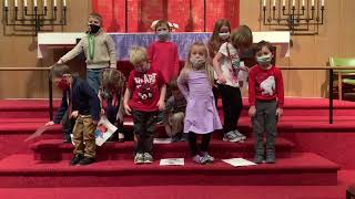 Fun in the Son Preschool 4AM class Christmas program 2020